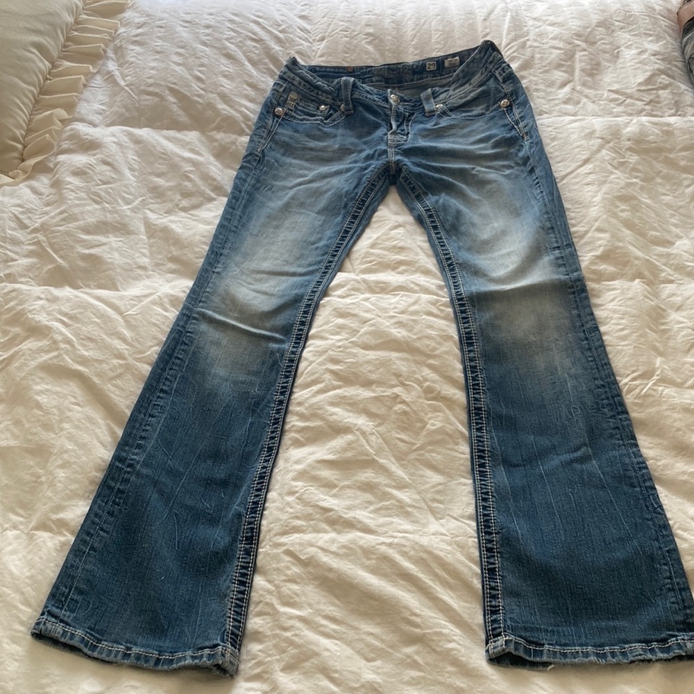 Stylish Blue Boot Cut Women's Jeans